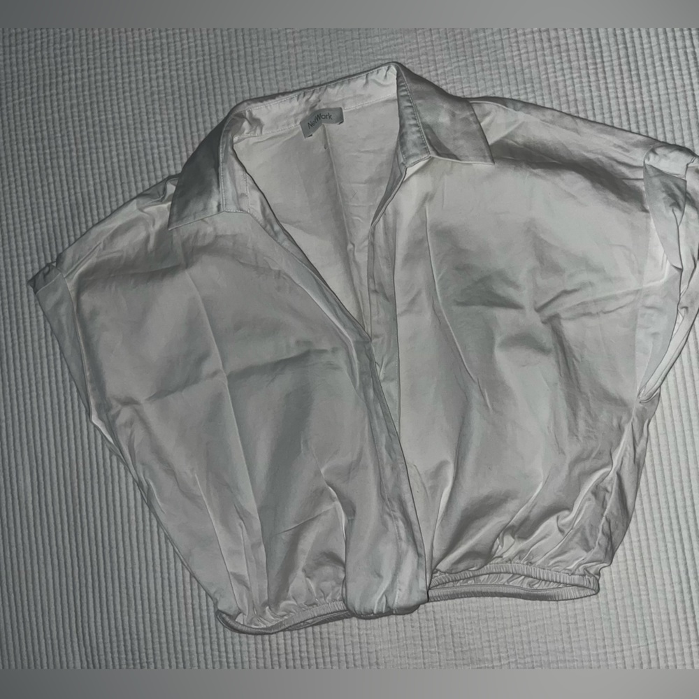 Collared Crop Top